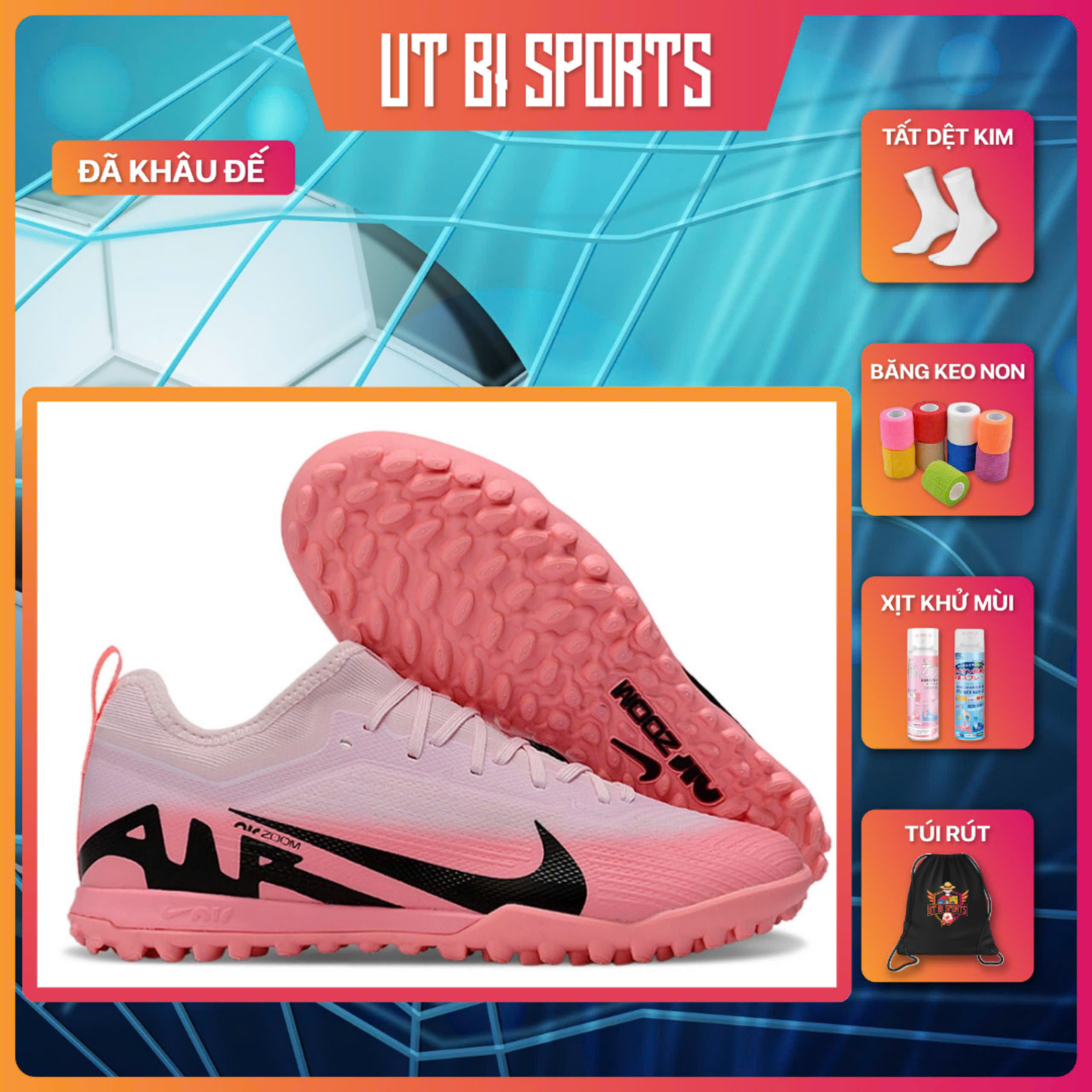 Nike Mercurial Vapor 15 Pro - Loại 1 3 Nike Mercurial Vapor 15 Pro - Loại 1