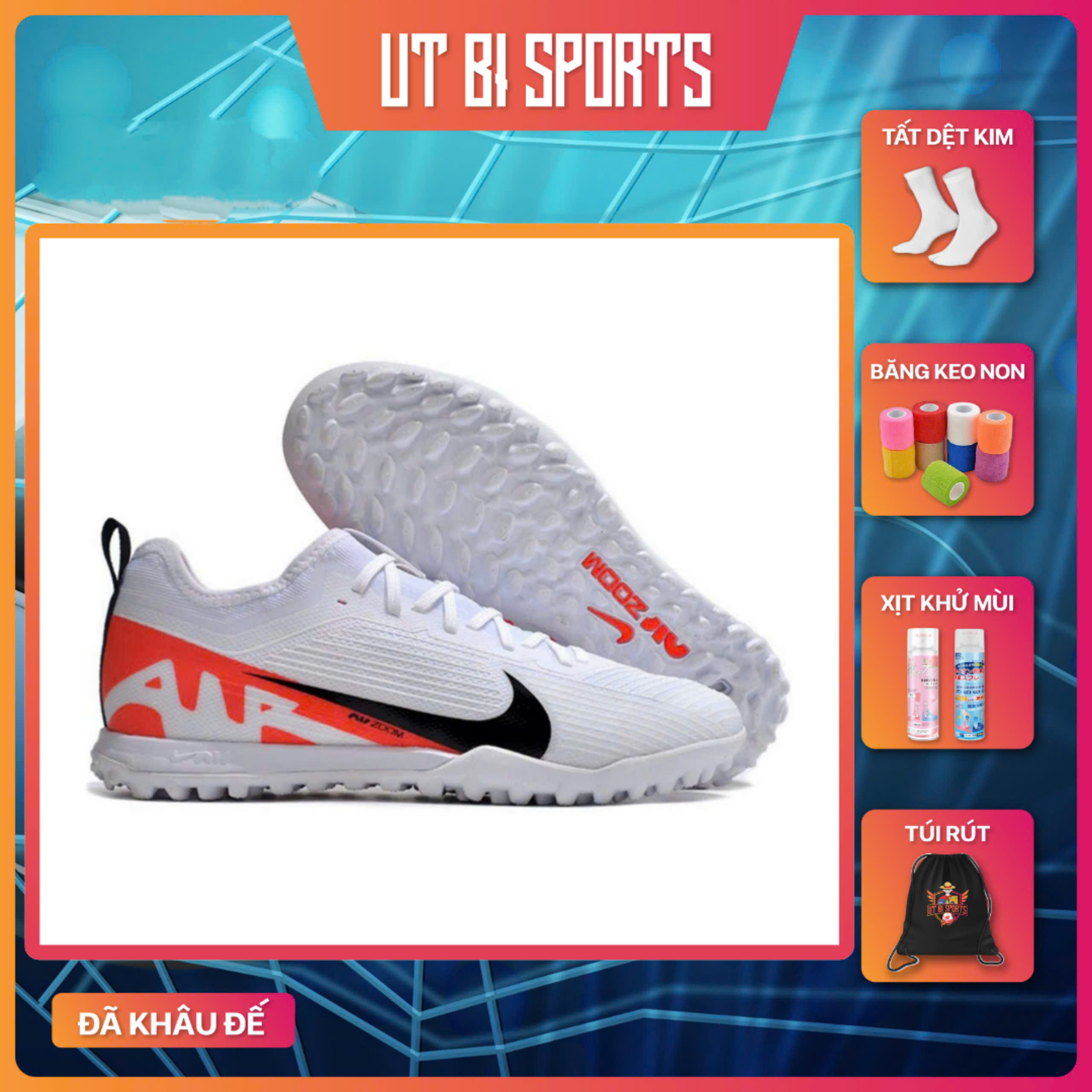 Nike Mercurial Vapor 15 Pro - Loại 1 9 Nike Mercurial Vapor 15 Pro - Loại 1 - Hình ảnh 7